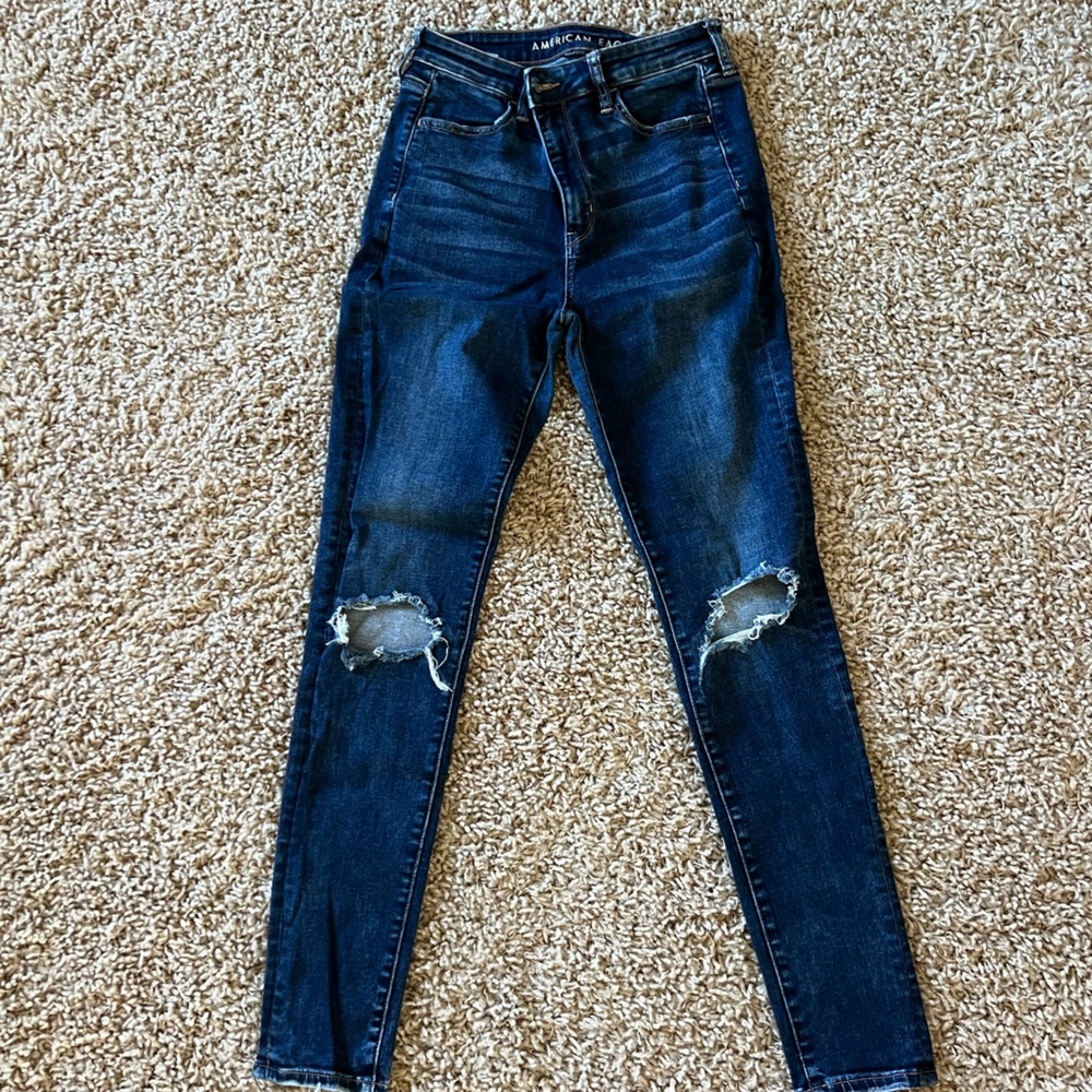 American Eagle Super hi-rise jegging size 10 long.